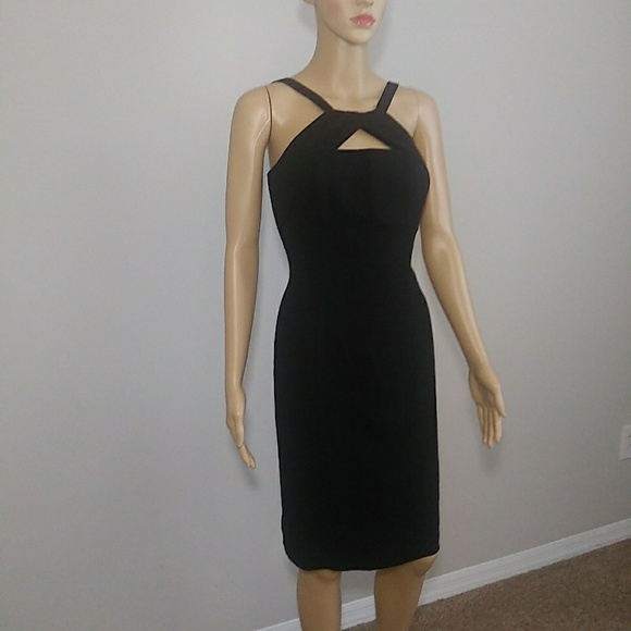Evan-Picone Little Black Dress Size 4 - Picture 2 of 8